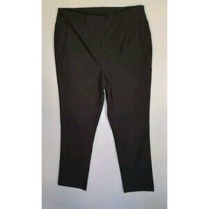Rafaella Women’s Pull On Dress Pants Size 14-Black Comfortable